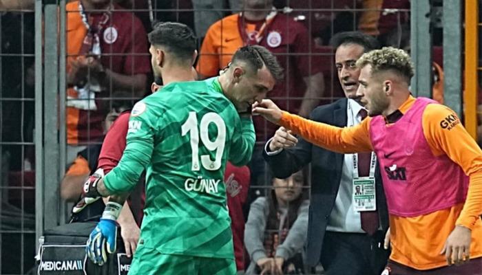 Galatasaraylı oyuncu Günay Güvenç'e PFDK'dan 2 maç men cezası!