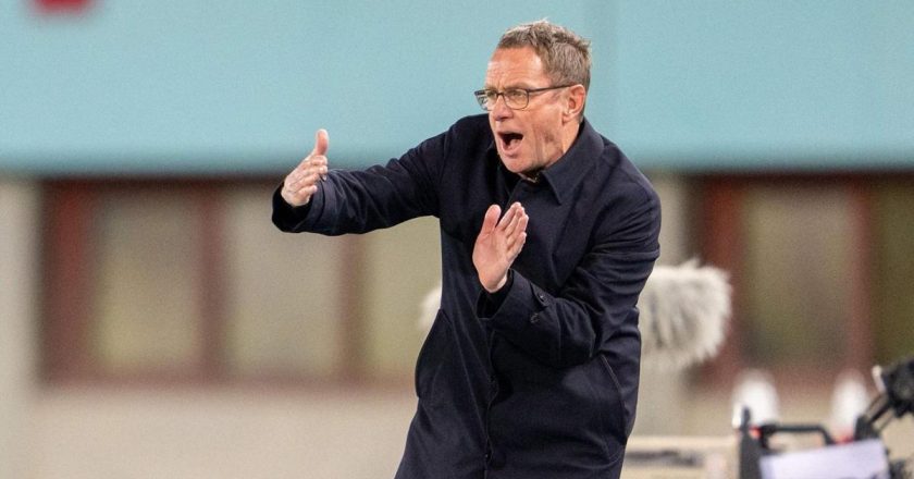 Ralf Rangnick: Türkiye'ye karşı inanılmaz oynadık