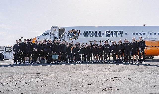 “Tigers Turda” eğitim kampı Hull City'nin Corendon uçağıyla Antalya Havalimanı'nda – SPOR