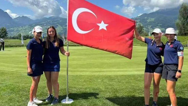 Milli golfçüler Avrupa şampiyonu oldu