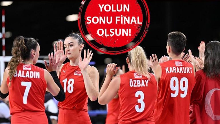 ÇİN-TÜRKİYE VOLEYBOL MAÇI HANGİ KANAL, NE ZAMAN, SAAT KAÇTA?  Netin Sultanları Paris 2024 çeyrek final maçı