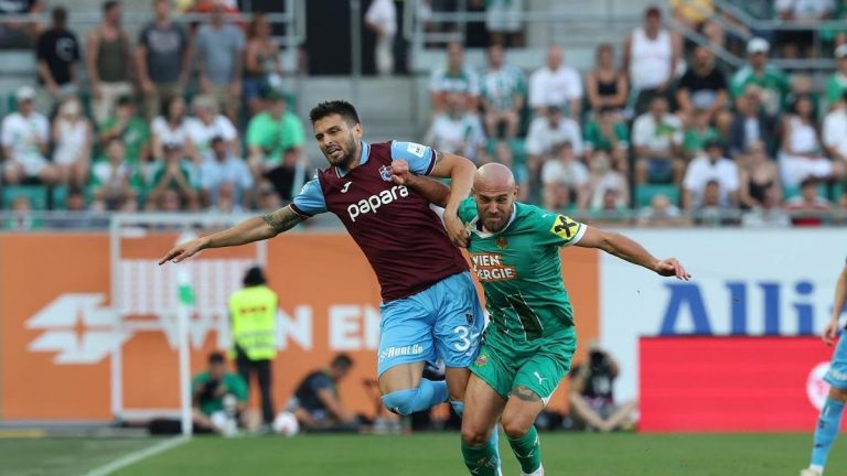 Rapid Viyana-Trabzonspor maçı raporu