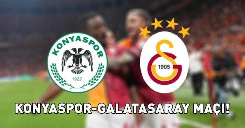 KONYASPOR-GALATASARAY MAÇININ SONUCU 1-2! Galatasaray zorlu deplasman maçından 3 puanla döndü