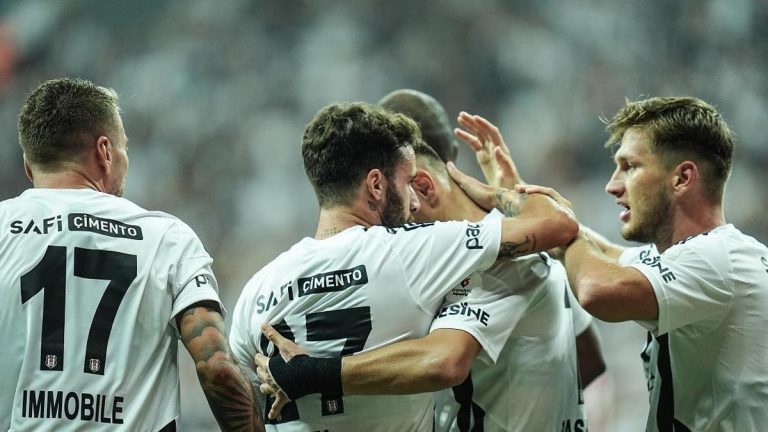 Beşiktaş 4 golle 3 puan aldı