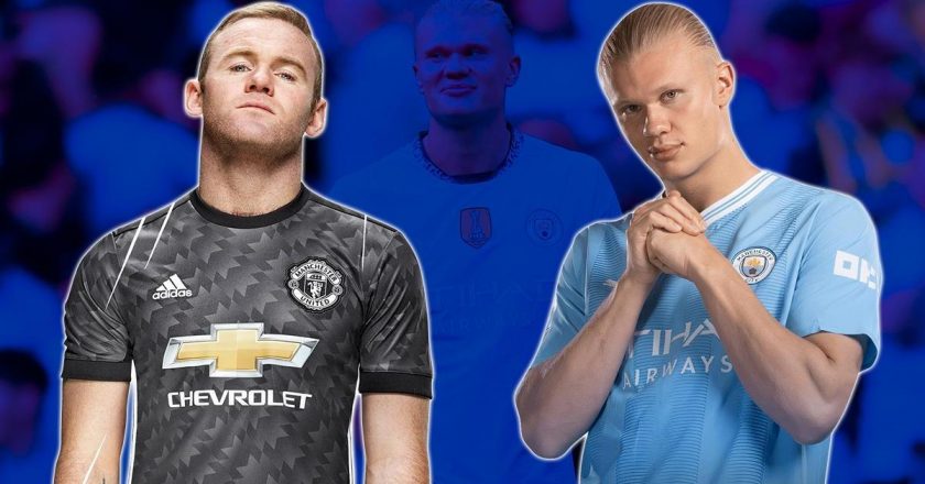 Premier Lig'de yedinci hat-trick! Erling Haaland, Wayne Rooney'i yakaladı…