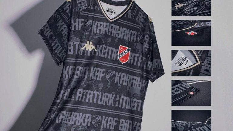 İzmir Karşıyaka takımından Atatürk anısına özel forma!