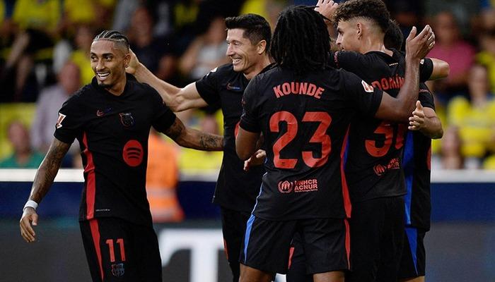 İspanya La Liga’da Barcelona, ​​Villarreal’i deplasmanda 5-1 mağlup etti.