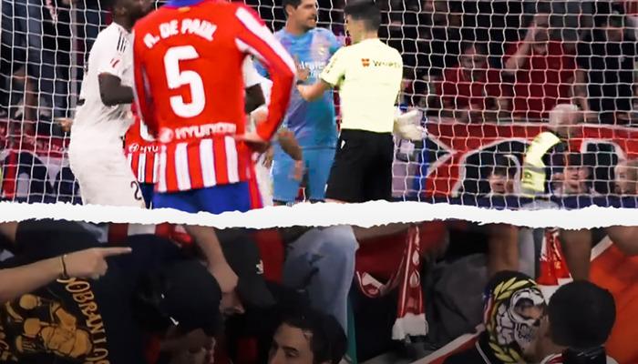 Atletico Madrid – Real Madrid derbisi olaylar nedeniyle yarıda kaldı! Her iki takımın oyuncuları da İspanya La Liga soyunma odalarına gönderildi.