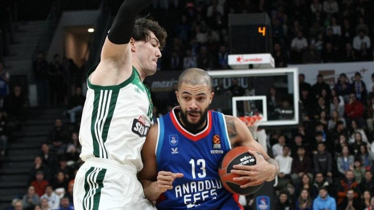 Son dakika spor haberleri | Anadolu Efes, Panathinaikos’u farklı yendi