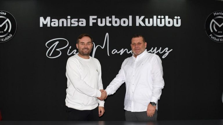 Manisa FK, yeni teknik direktörü Hakan Şapçı ile sözleşme imzaladı