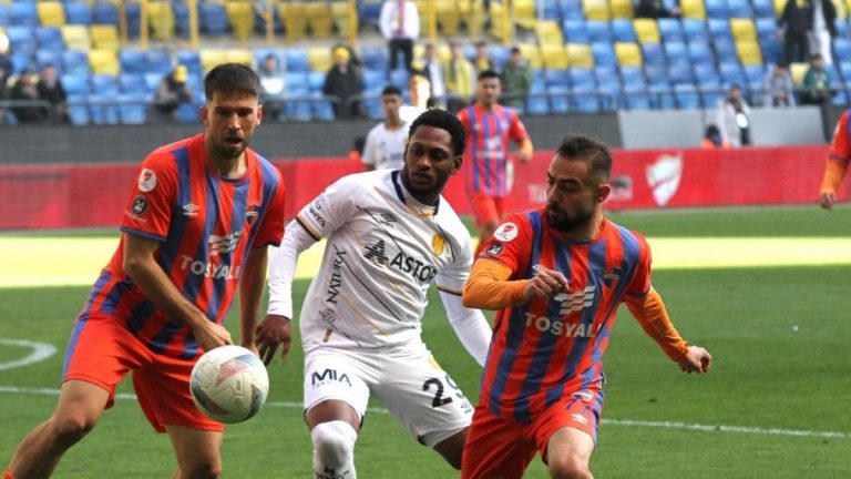 MKE Ankaragücü kupada İskenderunspor ile 1-1 berabere kaldı!