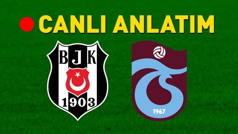 Beşiktaş – Trabzonspor Bein Sports 1 Canlı