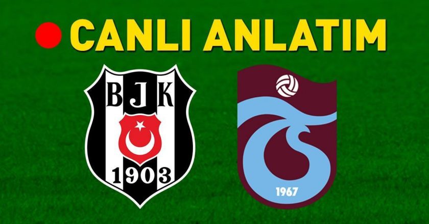Beşiktaş – Trabzonspor Bein Sports 1 Canlı