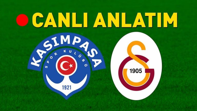 Kasmpaşa Galatasaray Match Live’ı izleyin! Kesintisiz kesintisiz