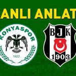 KONYASPOR – Beşiktaş Bein Sports 1 Saat | Kartal Konya’da uzakta