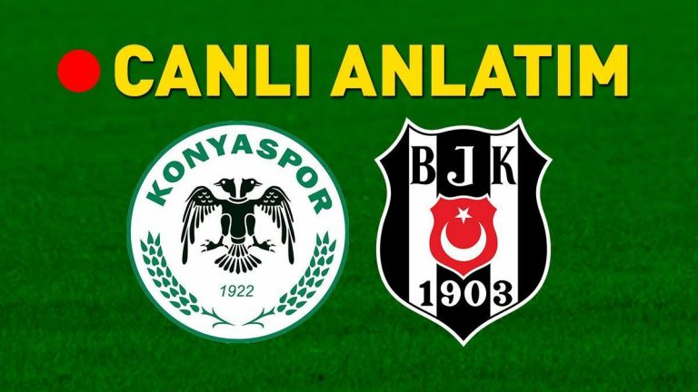 KONYASPOR – Beşiktaş Bein Sports 1 Saat | Kartal Konya’da uzakta