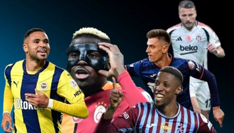 Süper Lig Krallık Yarışı: Osimhen, Banza, En-Nesyri’nin Kaç gol?