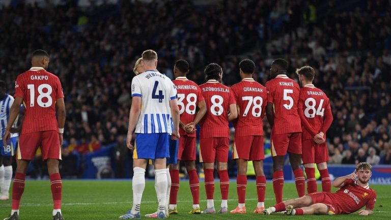 Özet | Şampiyon Liverpool Brighton’a 3-2 kaybetti