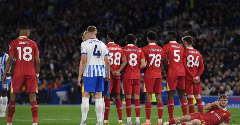 Özet | Şampiyon Liverpool Brighton’a 3-2 kaybetti