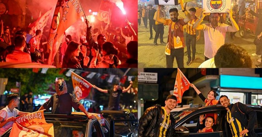 Galatasaray hayranları sokağa döküldü