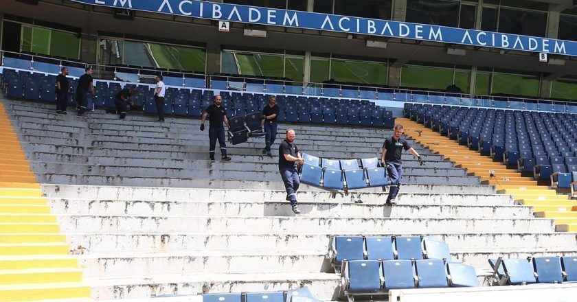 Sezon bitti, Ülker Stadında çalışmalar başladı!