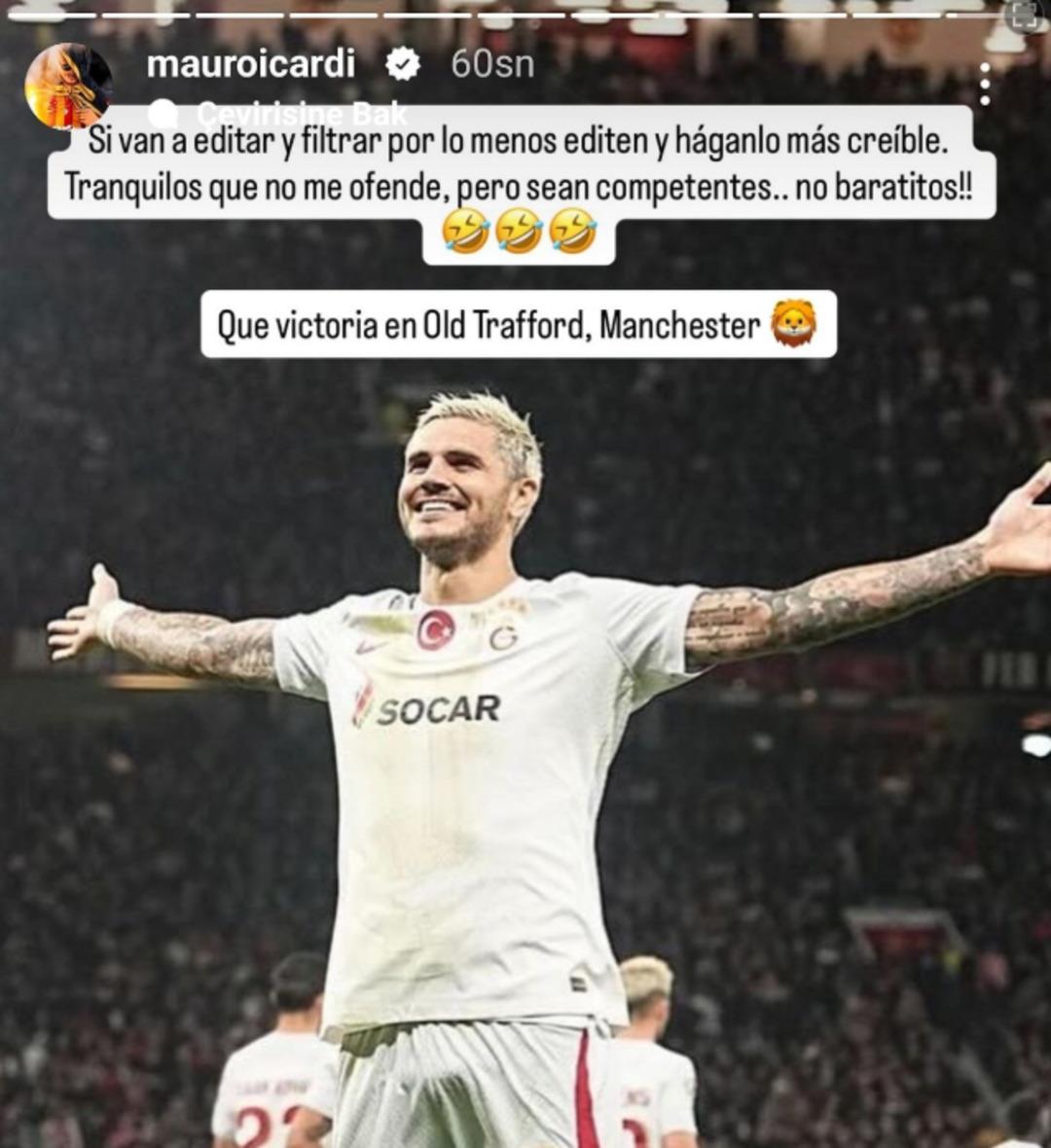 Fotoğrafçılık, açıklamadan sonra Mauro Icardi'den Mauro Icardi'ye cevap! Natasha Rey paylaşmıştı, sosyal medyanın diline düştü 5