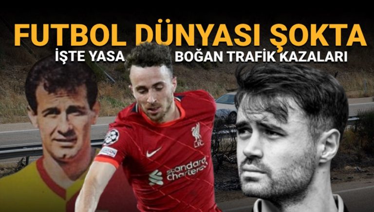 Diogo Jota öldü: Akıllara futbol dünyasını yasa boğan trafik kazası geldi – Son Dakika Spor Haberleri