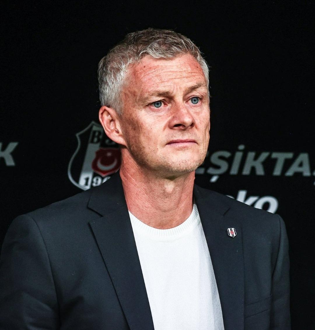 Besiktas teknik direktörü Ole Gunnar Solskjaer maç şok açıklamasının sonundan! 