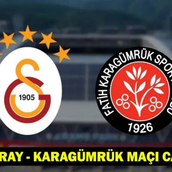 GALATASARAY – KARAGÜMRÜK MAÇI CANLI İZLE: Galatasaray – Karagümrük maçı hangi kanalda, saat kaçta? Galatasaray