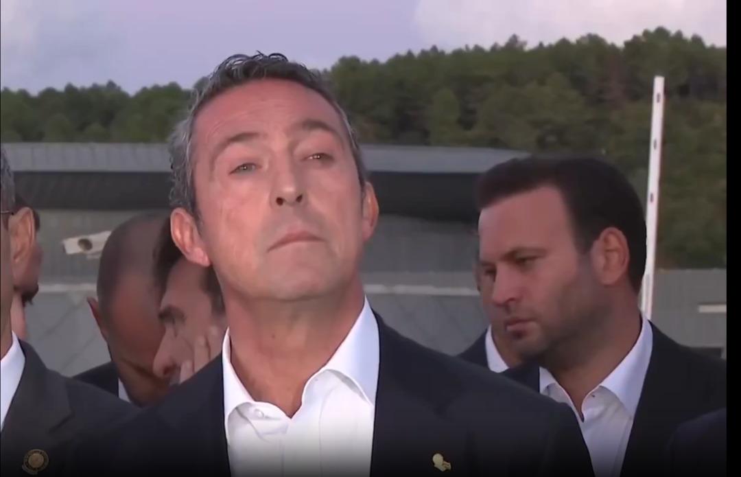 Fenerbahce Başkanı Ali Koç, TFF ile görüştükten sonra konuşuyordu! Dua çağrısı okundu ... gökyüzüne baktı ... Dua istiyordu ... 2