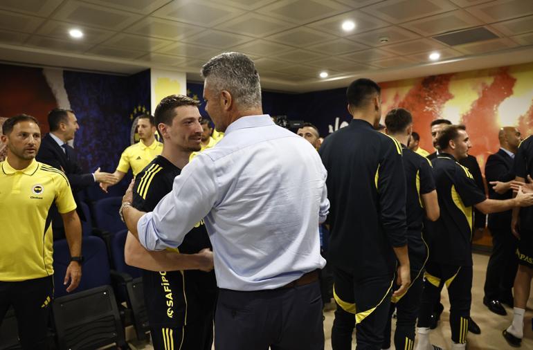 Fenerbahce'nin yeni başkanı Sadettin Sarandan, futbolculara ilk sözler