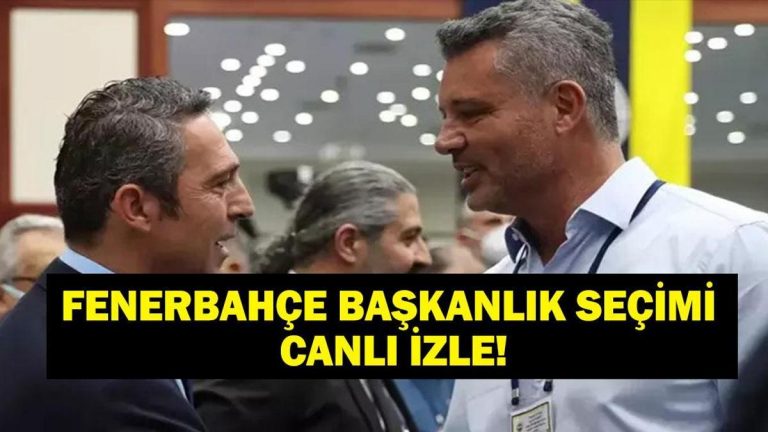 Fenerbahçe Semini Ne Zaman? Ali Koç Mu Sadettin Saran Mı? İşte Fenerbahçe Başkanlık Seçimi Canlı İzleme Ekranı!