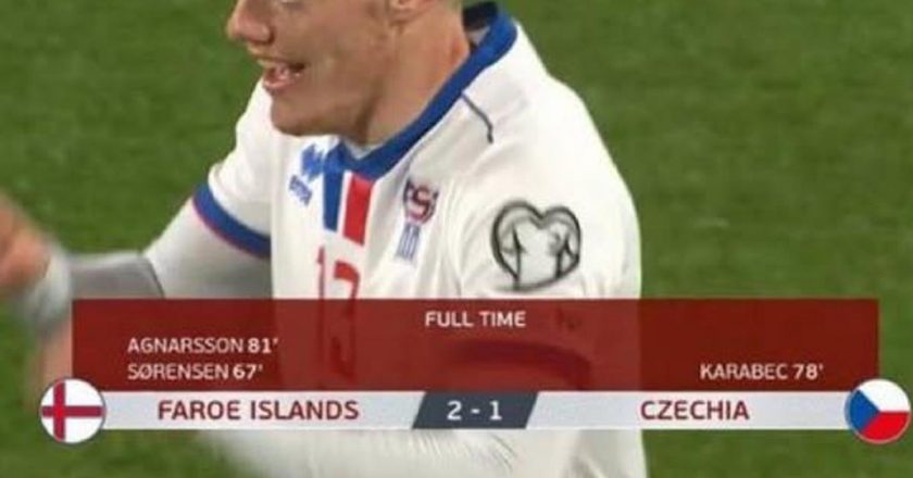 Çekya’dan şoke eden mağlubiyet! Faroe Adaları’na takıldı…