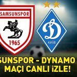 SAMSUNSPOR DYNAMO KİEV MAÇI TRT 1 CANLI – İZLE ŞİFRESİZ | UEFA Konferans Ligi TRT 1 Samsunspor