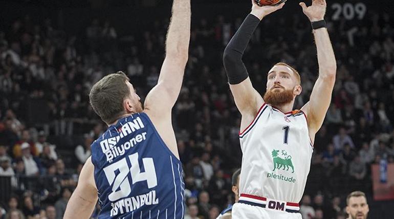 Anadolu Efes, Olimpia Milano'ya uzatmada mağlup oldu