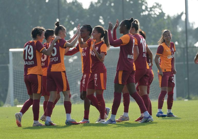 Kadınlar futbol derbisini Galatasaray kazandı: 5-0