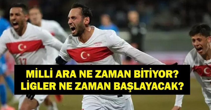 Ligler Ne Zaman Başlayacak? Milli Ara Ne Zaman Bitecek? Dünya Kupası’nda Türkiye’nin Rakipleri Kimler?