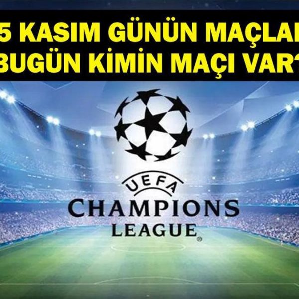 Bugün Hangi Maçlar Var? Galatasaray Union SG Maçı Saat Kaçta, Hangi Kanalda? İşte 25 Kasım Günün Maçları…